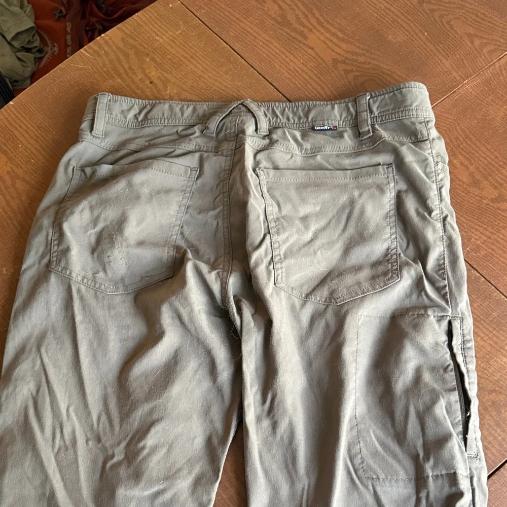 Gerry Weber Olive Green Men's Hiking Pants 32x30 - Picture 3 of 6